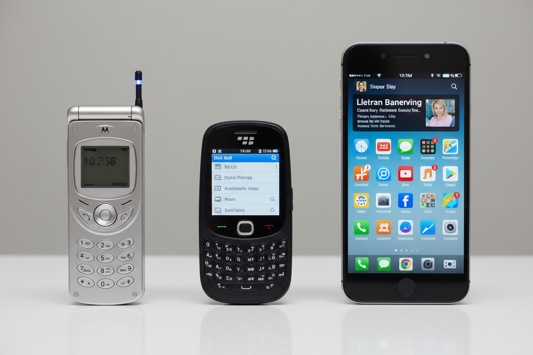 How Phone Use Changed From the Early 2000s to Now